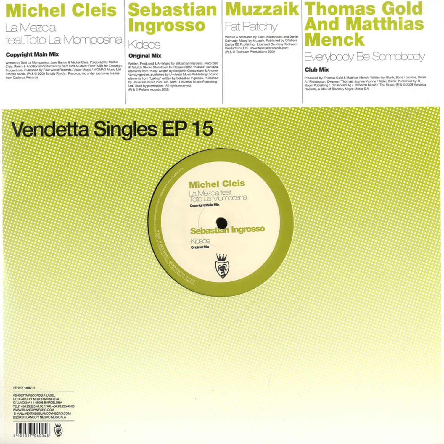 Various Artists - VENDETTA EP 15