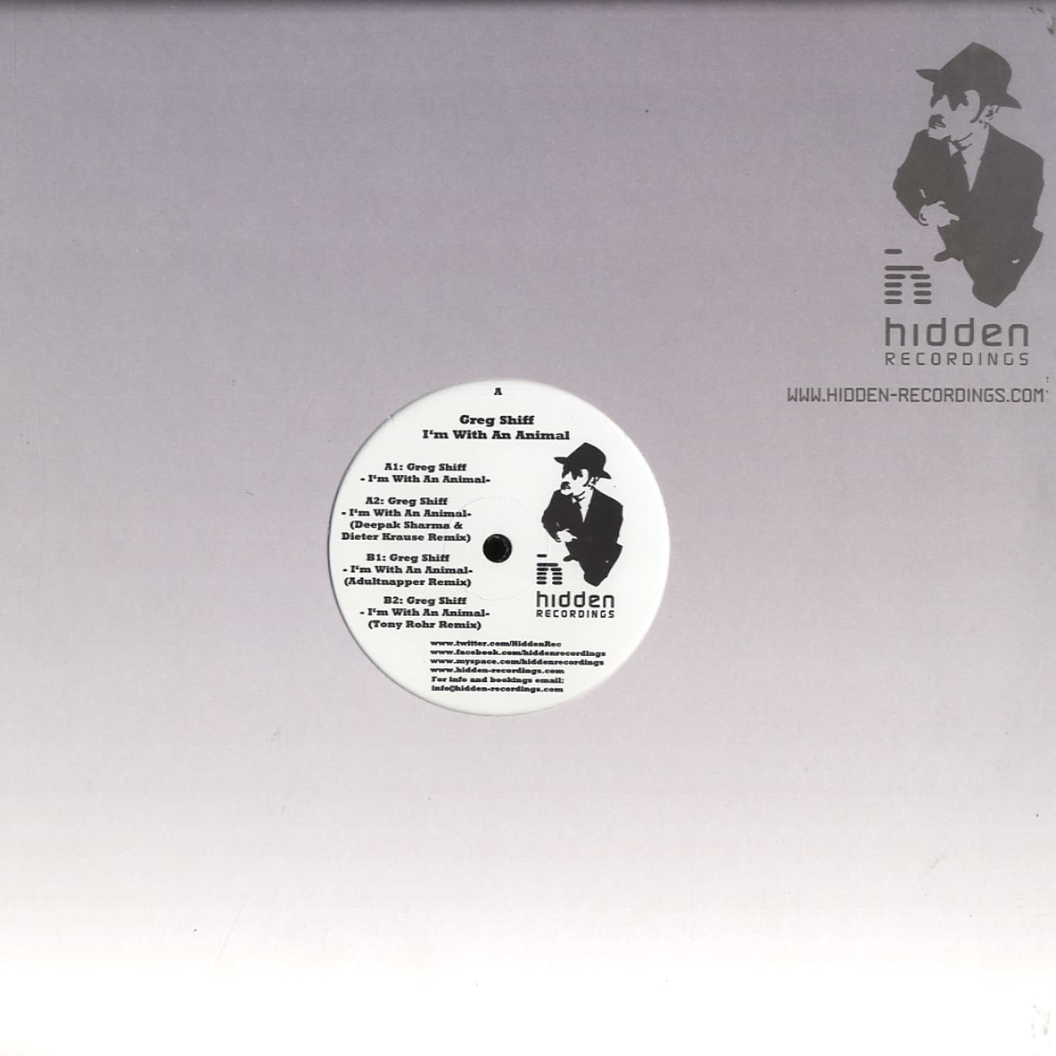 Greg Shiff - I M WITH AN ANIMAL EP