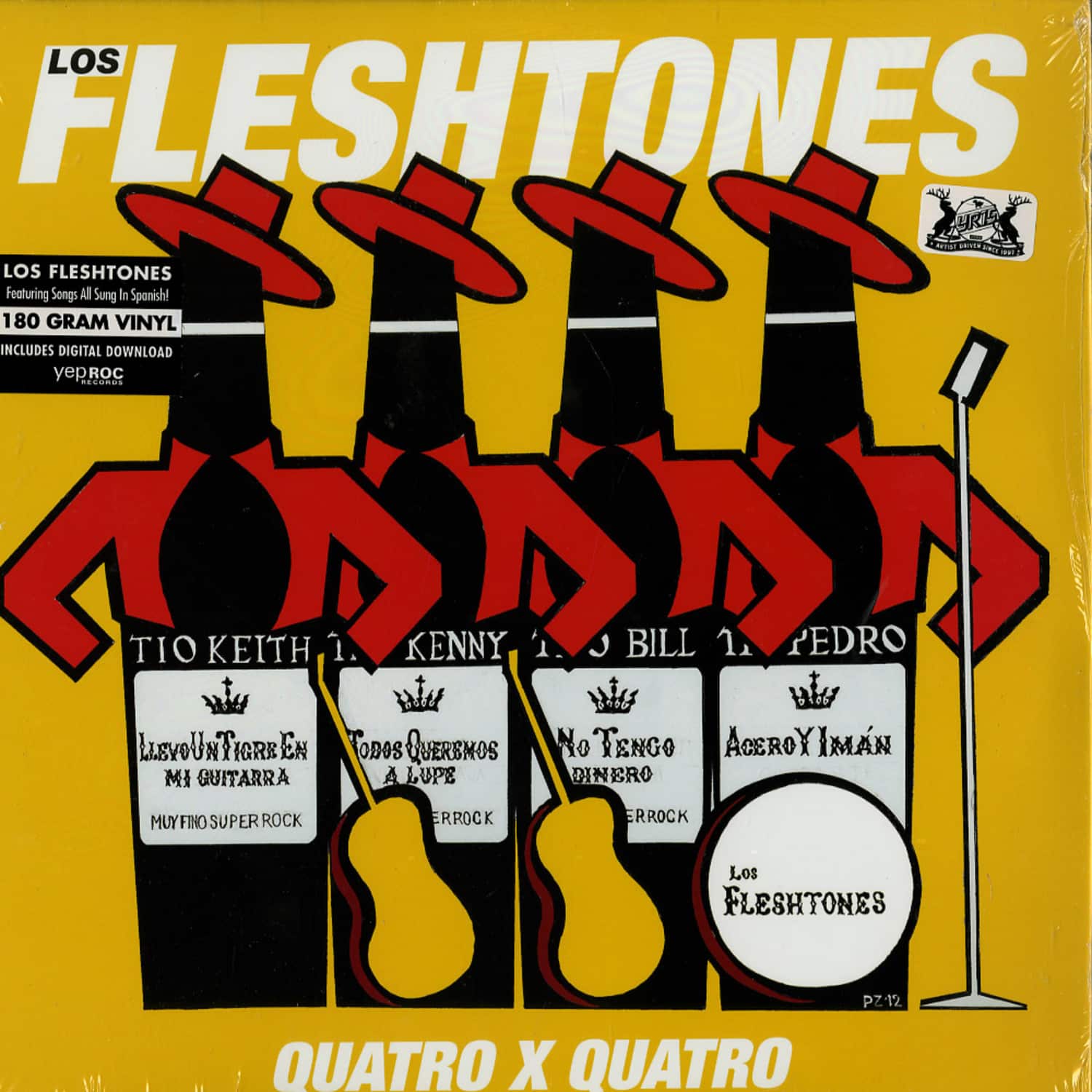 Los Fleshtones - QUATRO X QUATRO 
