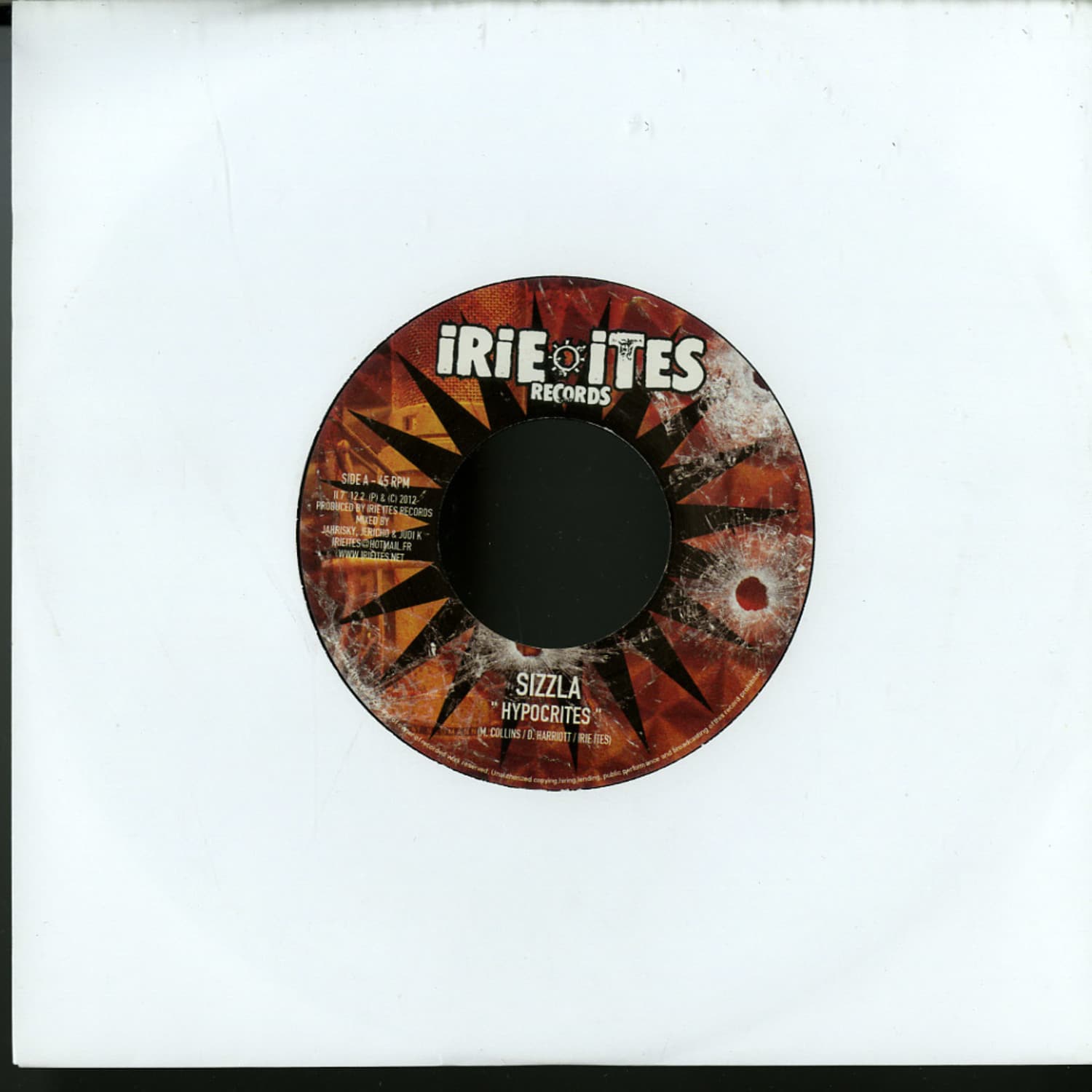 Sizzla / Deadly Hunta - HYPOCRITES / DUBPLATE SPILLIN 