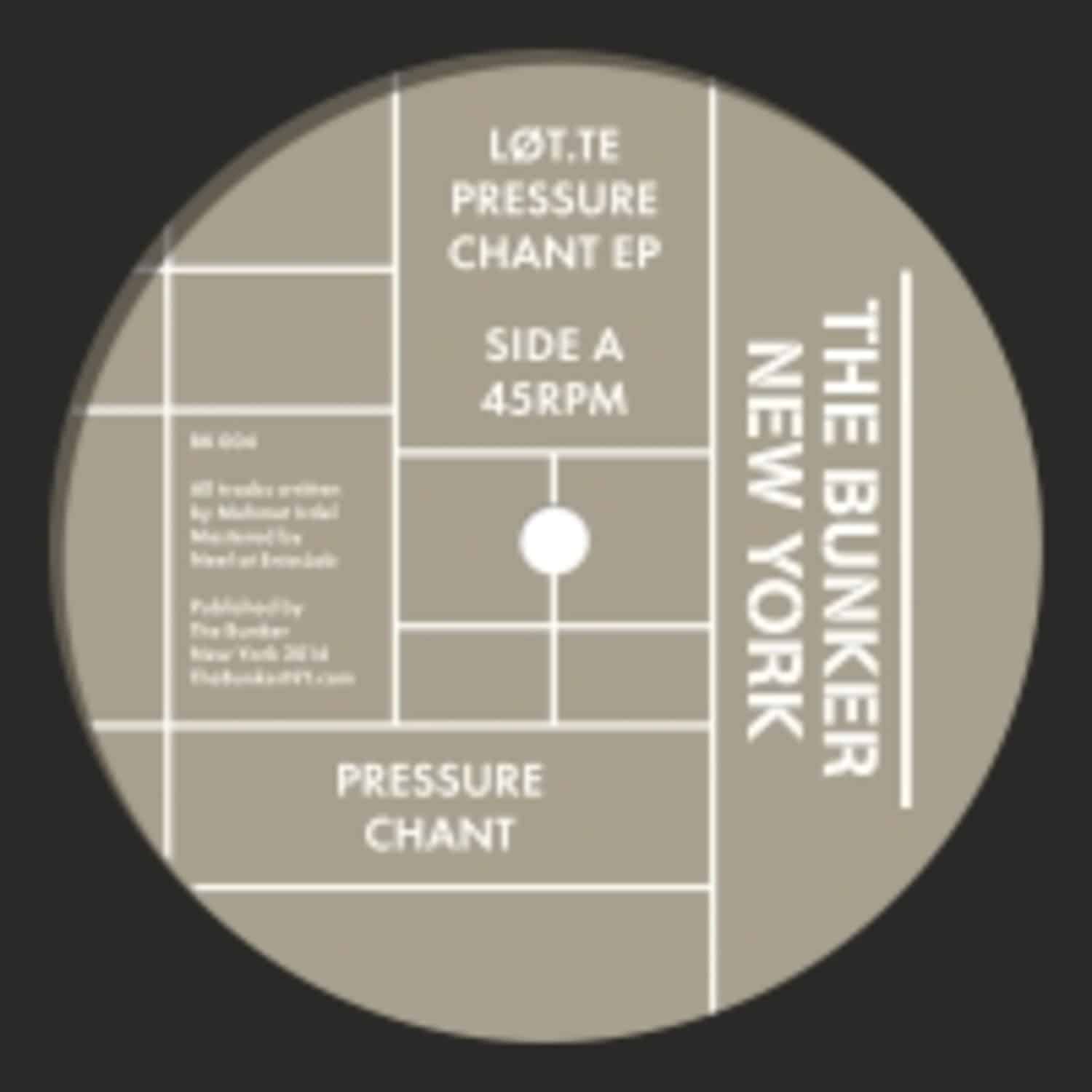 Lot.te - PRESSURE CHANT EP