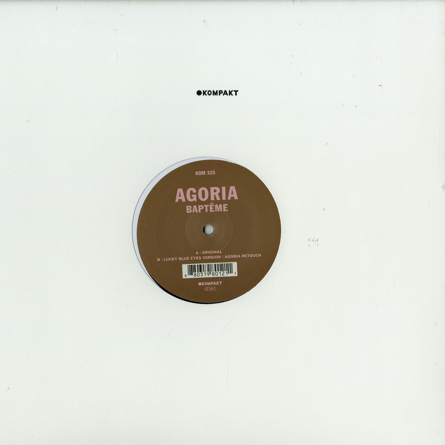 Agoria - BAPTEME