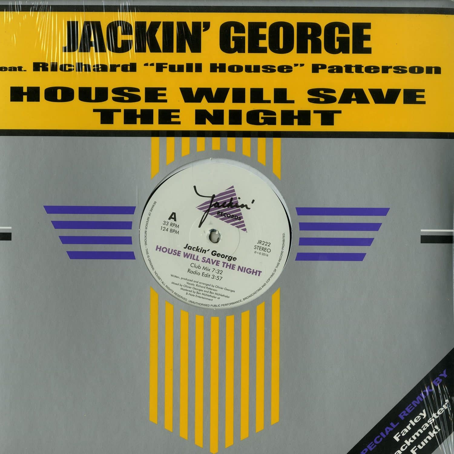 Jackin George ft. Richard Full House - HOUSE WILL SAVE THE NIGHT