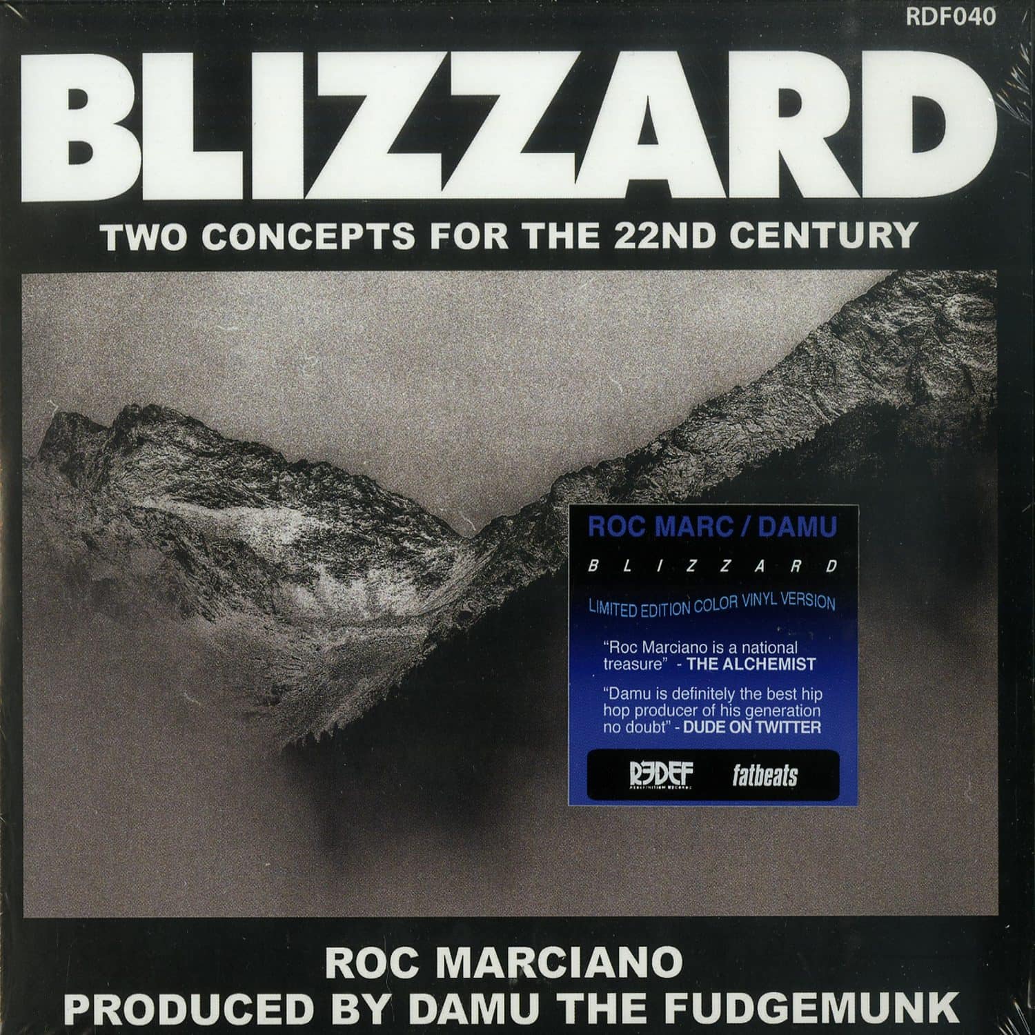 Roc Marciano & Damu The Fudgemunk - BLIZZARD 