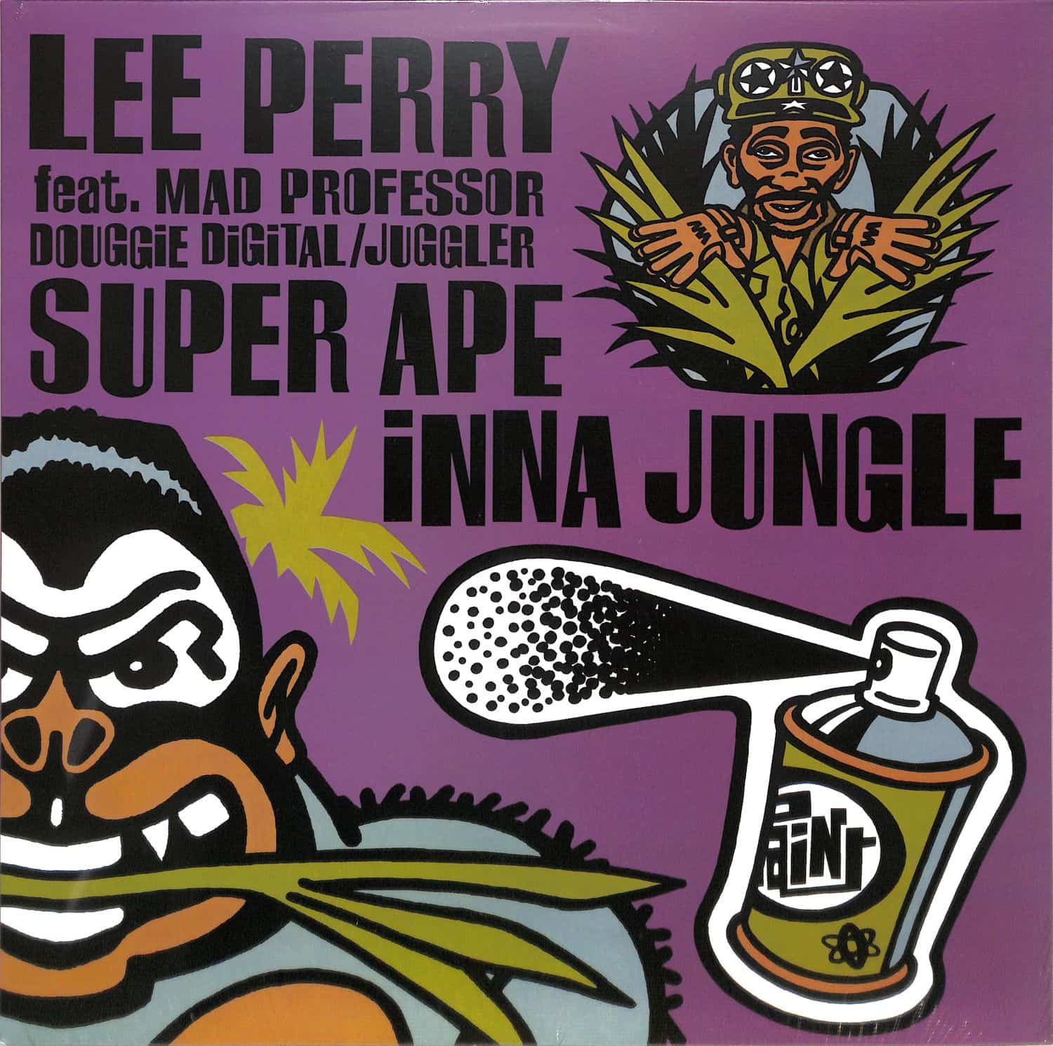 Lee Perry ft. Mad Professor / Douggie Digital / Juggler - SUPER APE INNA JUNGLE 