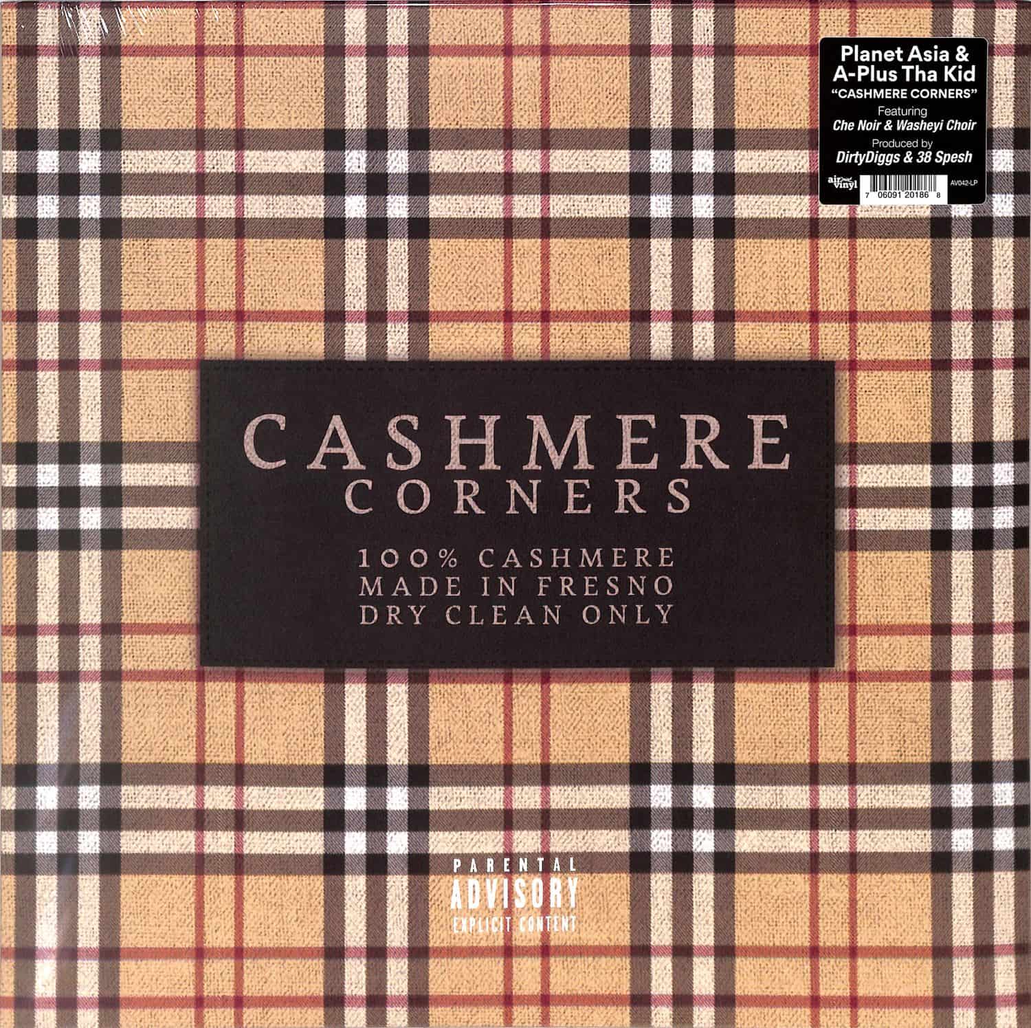 Planet Asia X A Plus Tha Kid - CASHMERE CORNERS 