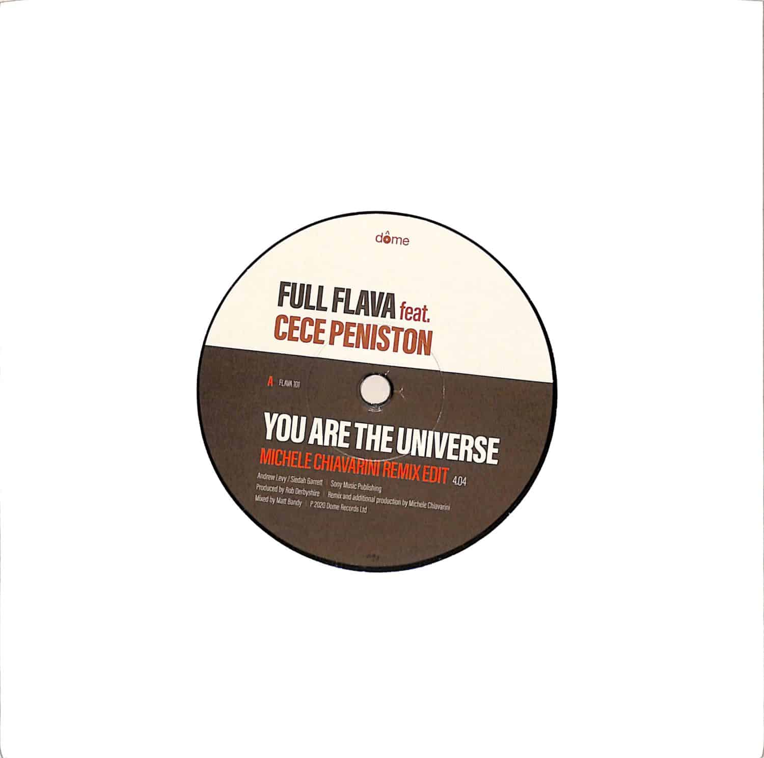 Full Flava - YOU ARE THE UNIVERSE / THE GLOW OF LOVE 