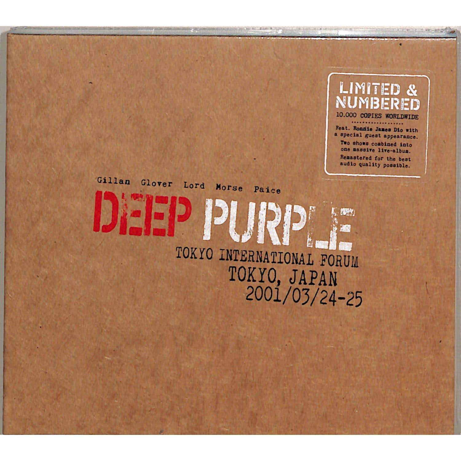 Deep Purple - LIVE IN TOKYO 