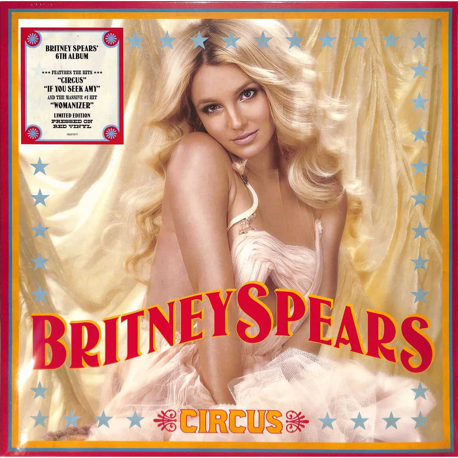 Britney Spears - CIRCUS / OPAQUE RED VINYL 