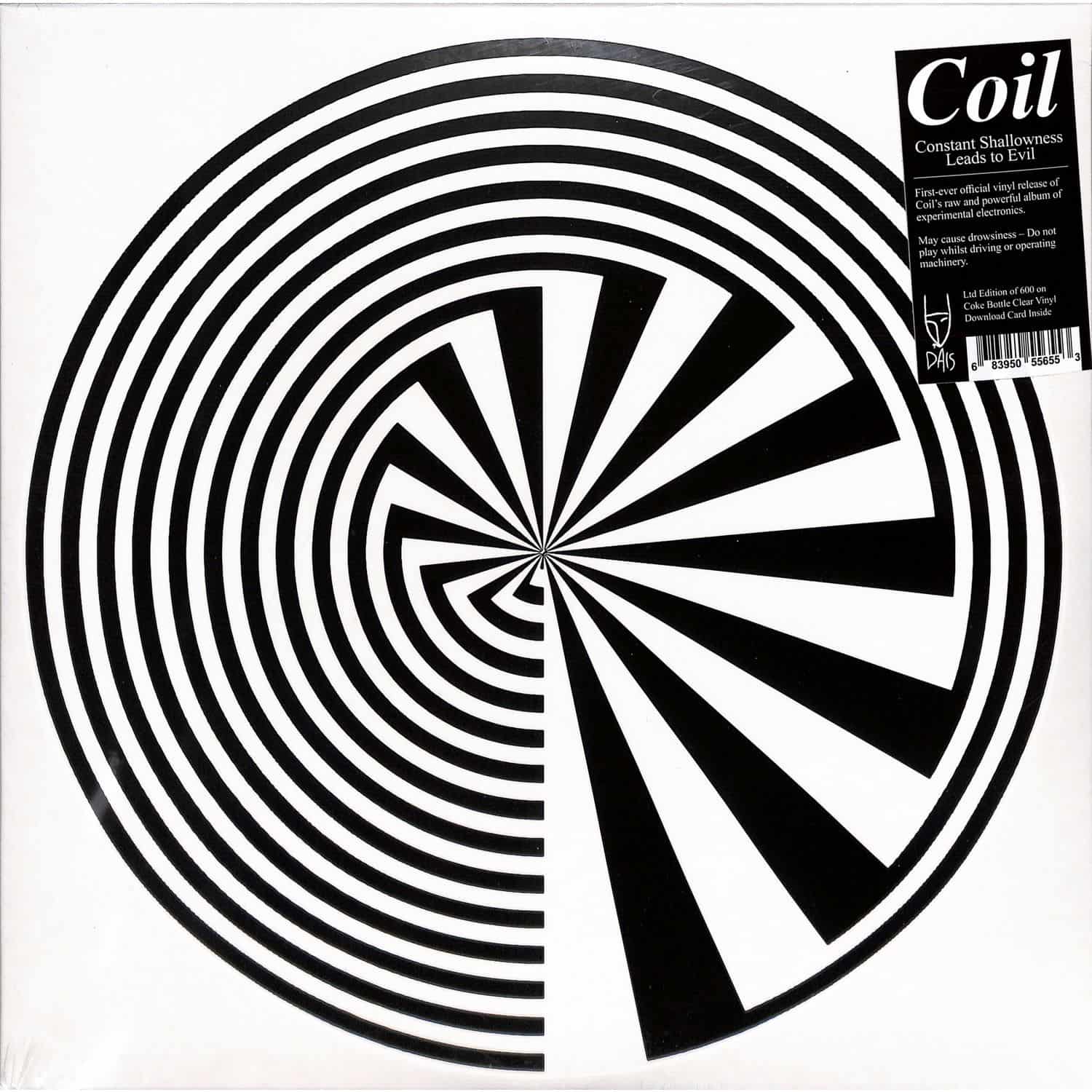 Coil - CONSTANT SHALLOWNESS LEADS TO EVIL 