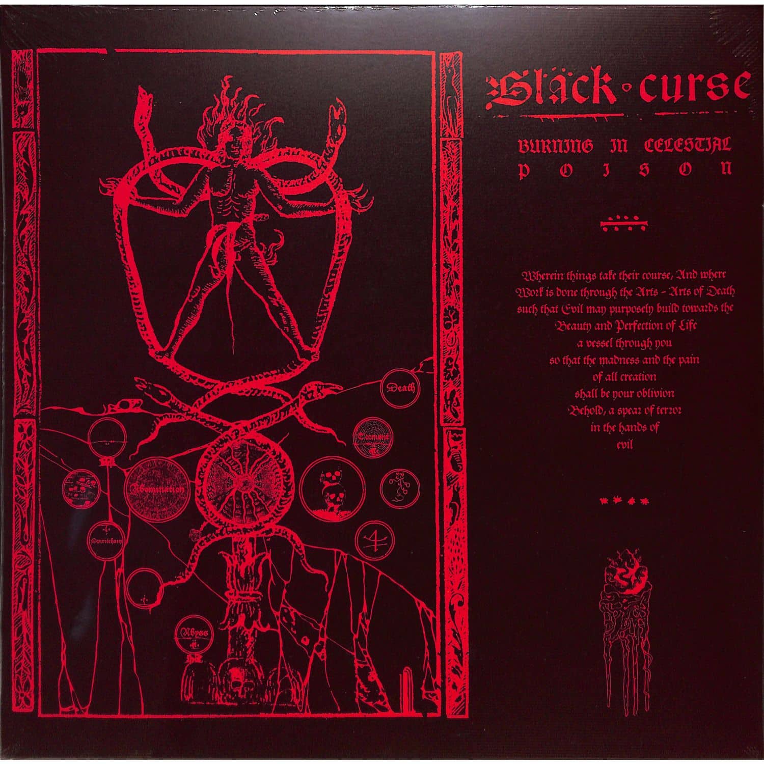 Black Curse - BURNING IN CELESTIAL POISON 