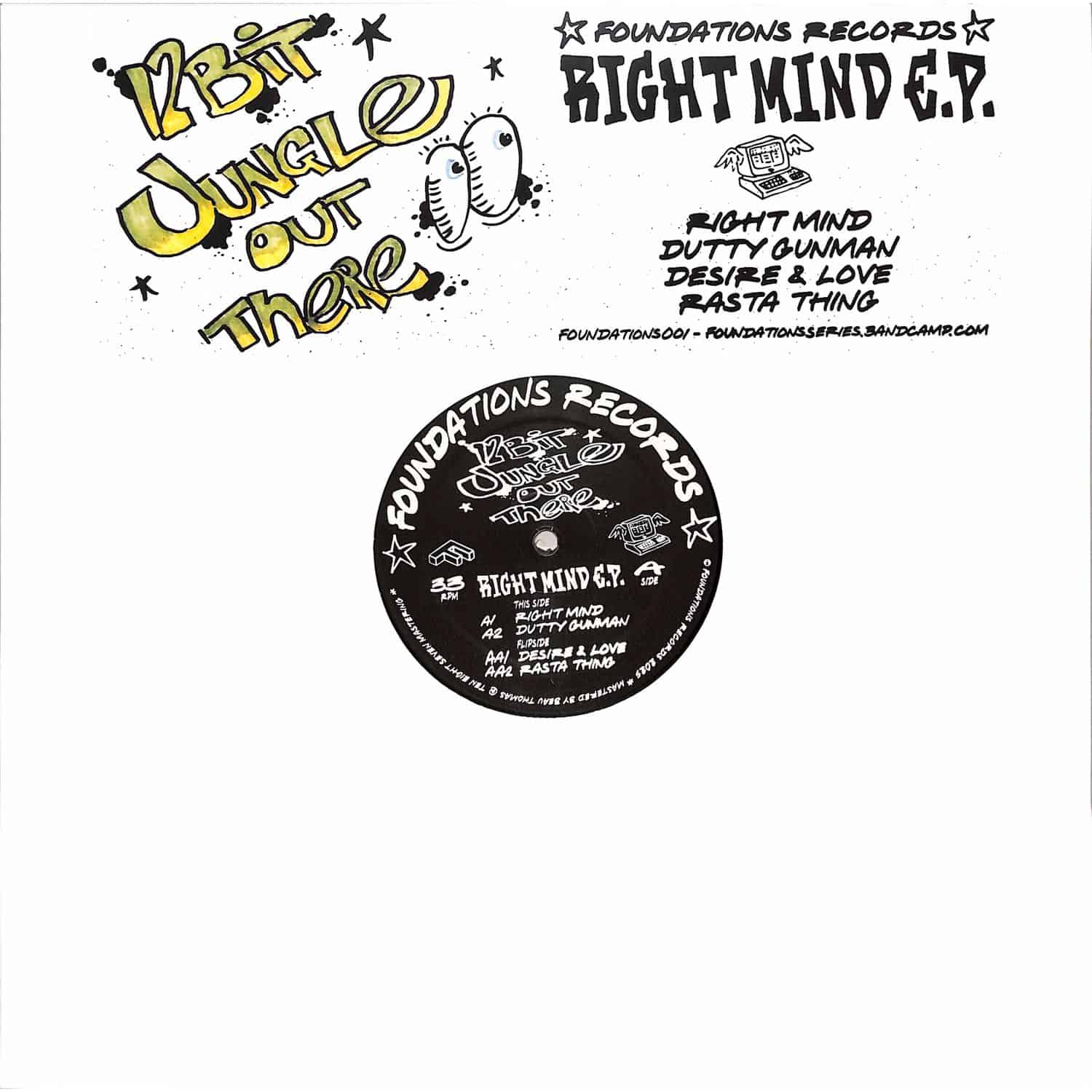 12bit Jungle Out There - RIGHT MIND EP