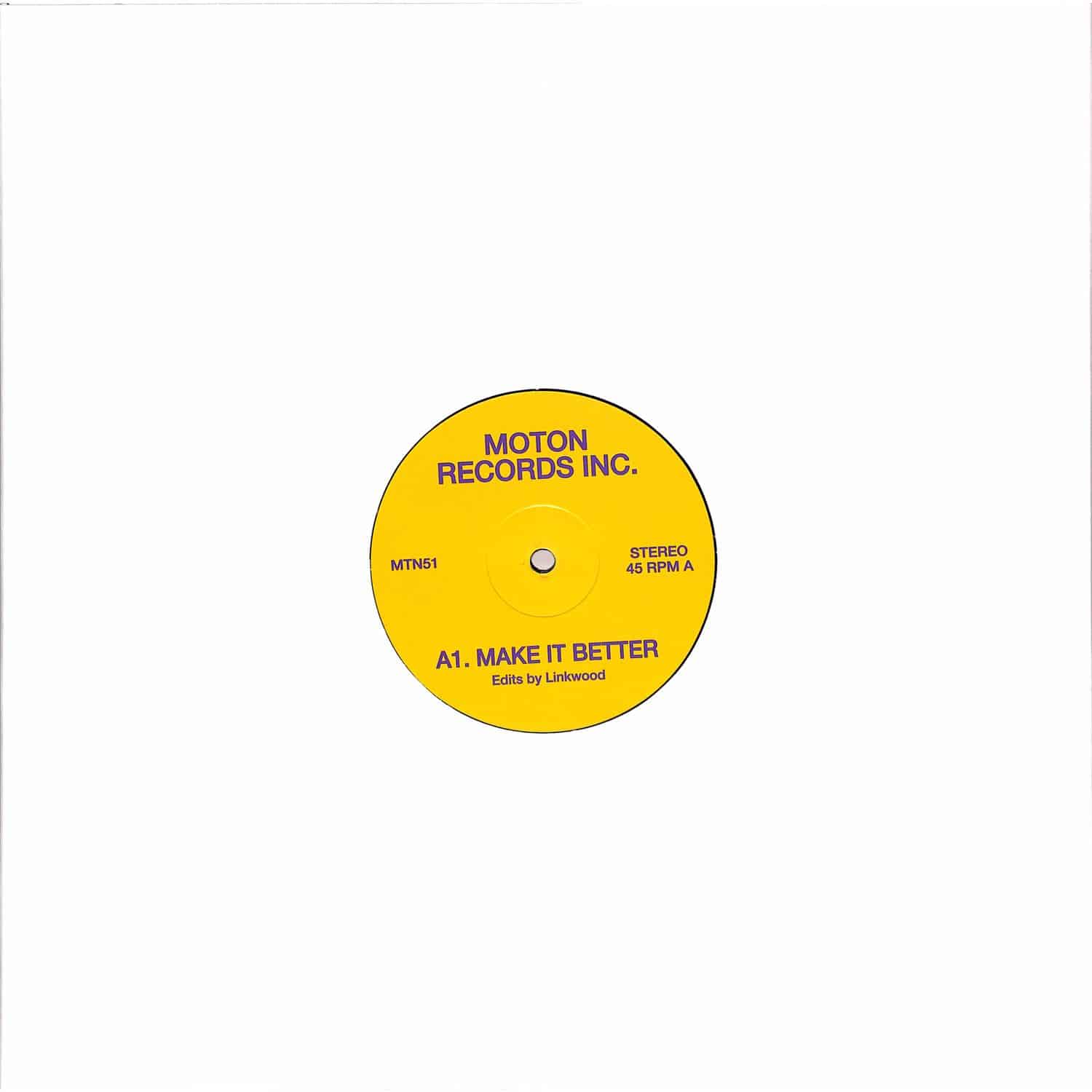 Moton Records Inc - LINKWOOD EDITS