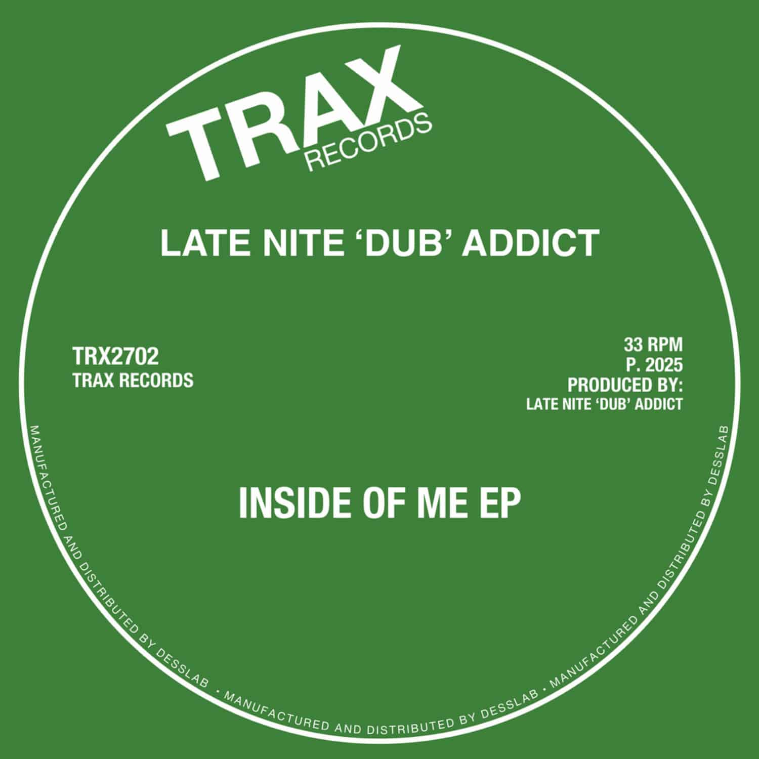 Late Nite Dub Addict - INSIDE OF ME EP 