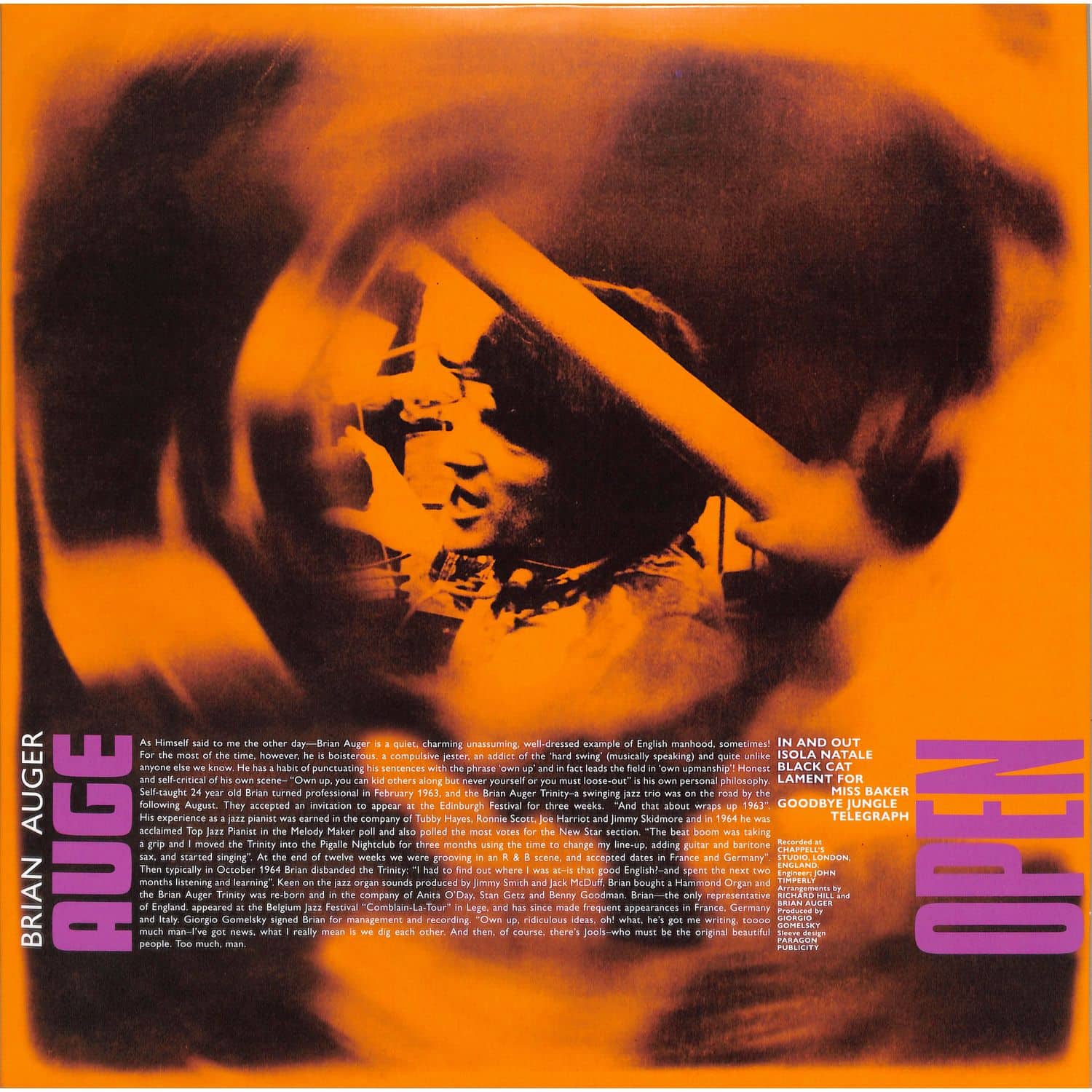Brian Auger & The Trinity / Julie Driscoll - OPEN 