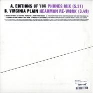 Back View : Roxy Music - REMIXES PART 3 (7INCH) - Virgin / VS1933