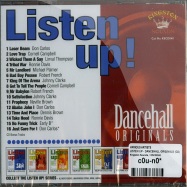Back View : Various Artists - LISTEN UP - DANCEHALL ORIGINALS (CD) - Kingston Sounds / KSCD040