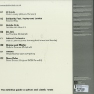 Back View : Various Artists - DEFECTED IN THE HOUSE: EIVISSA 04 (2X12) - ITH Records / Defected / ith08lp1