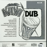 Back View : Maya Dread - KAYA DUB (LP) - Jah Life / JL 041