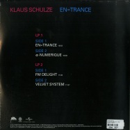 Back View : Klaus Schulze - EN=TRANCE (180G 2X12 LP + MP3) - Universal / 5789275