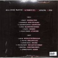 Back View : Depeche Mode / Various - ALL I EVER WANTED-TRIBUTE TO DEPECHE MODE (Purple LP) - Cleopatra / CLOLP3492