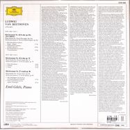 Back View : Emil Gilels - BEETHOVEN: KLAVIERSONATEN 25-27 (ORIGINAL SOURCE) (LP) - Deutsche Grammophon / 002894864507