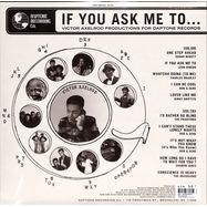 Back View : Victor Axelrod - IF YOU ASK ME TO (LP+MP3) - Daptone Records / DAP070-1