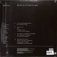 Back View : Ganavya - LIKE THE SKY IVE BEEN TOO QUIET (2LP) - Native Rebel Recordings / NRR 0008LP