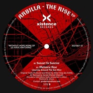 Back View : Arbilla - THE RISE EP (INCL. GERALD MITCHELL REMIX) - Xistence Records / XIST007-12