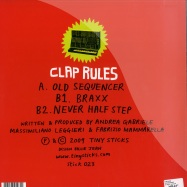 Back View : Clap Rules - OLD SEQUENCER - Tiny Sticks / stick0236