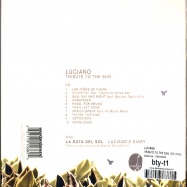 Back View : Luciano - TRIBUTE TO THE SUN (CD+DVD) - Cadenza / CADCD05