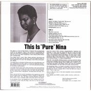 Back View : Nina Simone And Piano! - THIS IS PURE NINA (LP) - Music On Vinyl / movlp236