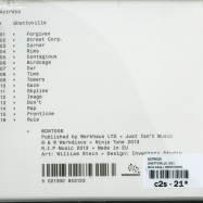 Back View : Actress - GHETTOVILLE (CD) - Werk Discs / WDNTCD006