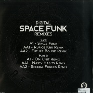 Back View : Digital - SPACEFUNK REMIXES (2X12 INCH) - Function Records / FULESS001