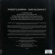 Back View : Peabody & Sherman - JAMES BALDWIN EP 2 (WAAJEED REMIXES) - Sound Control / SC17001