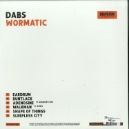 Back View : Dabs - WORMATIC (ORANGE & WHITE 2LP) - Dispatch / DISDBSLP001