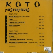 Back View : Koto - MASTERPIECES (LP) - Zyx Music / GDC 20160-1