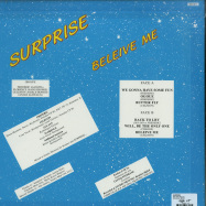 Back View : Surprise - BELIEVE ME (LP) - Beaumonde / BM1807