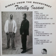 Back View : Totally Insane - DIRECT FROM THE BACKSTREETS (2LP) - The Vinyl Spot / TVS001