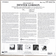 Back View : Dexter Gordon - ONE FLIGHT UP (180G LP) - Blue Note / 3514807