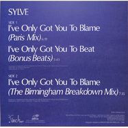 Back View : Sylve - IVE ONLY YOU TO BLAME - THANKYOU / THANKYOU011