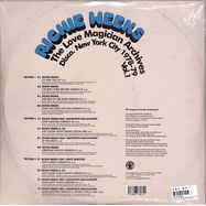 Back View : Richie Weeks - THE LOVE MAGICIAN ARCHIVES: DISCO NEW YORK CITY 1978-79 VOL 1 (3LP, GATEFOLD, HEAVY WEIGHT VINYL / B-Stock) - Past Due / PASTDUE3LP 017 B-STock