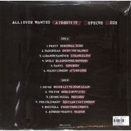 Back View : Depeche Mode / Various - ALL I EVER WANTED-TRIBUTE TO DEPECHE MODE (red marbled LP) - Cleopatra / CLOLP3496