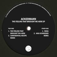 Back View : Ackermann, Anja Schneider, Confidential Recipe - THE FEELING THAT BROUGHT ME HERE EP - Safe Space Records / SAFESPV002