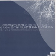 Back View : Luomo - WHATS GOOD - IAN POOLEY RMX - Resopal / rsp014