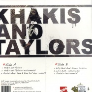 Back View : Coss & Fonetik Simbol - KHAKIS AND TAYLORS - Tres / TR396-058