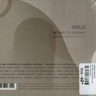 Back View : Various Artists - NO WAY TO NORWAY (CD) - Oslo / OSLO0012