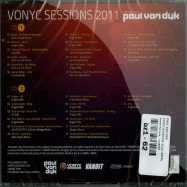 Back View : Paul Van Dyk - VONYC SESSIONS 2011 (2XCD) - Vandit Records / van2040