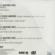 Back View : Adil Hiani - LES MOUTONS IVRES EP (INCL SAN PROPER & SONJA MOONEAR RMXS) - Cosmo Records / Cosmo007