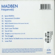 Back View : Madben - FREQUENCE(S) (CD) - Astropolis Records / AR09 CD